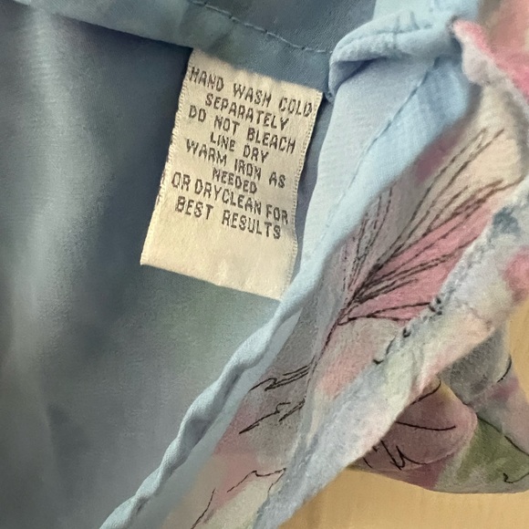 Worthington chiffon ruffled top - Picture 5 of 6